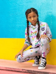Converse Black/White Chuck Taylor All Star High Infant Trainers - Image 8 of 10