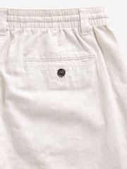 Grau - Chinoshorts aus Leinenmischung - Bild 6 von 9