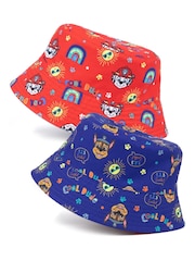 Vanilla Underground Red/Blue Kids Paw Patrol Reversible Bucket Hat - Image 1 of 5