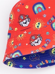 Vanilla Underground Red/Blue Kids Paw Patrol Reversible Bucket Hat - Image 4 of 5