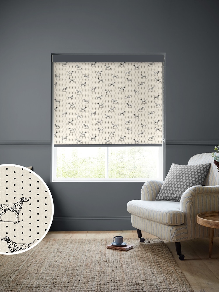 Emily Bond Linen Fred Made to Measure Roller Blinds - Image 1 of 6