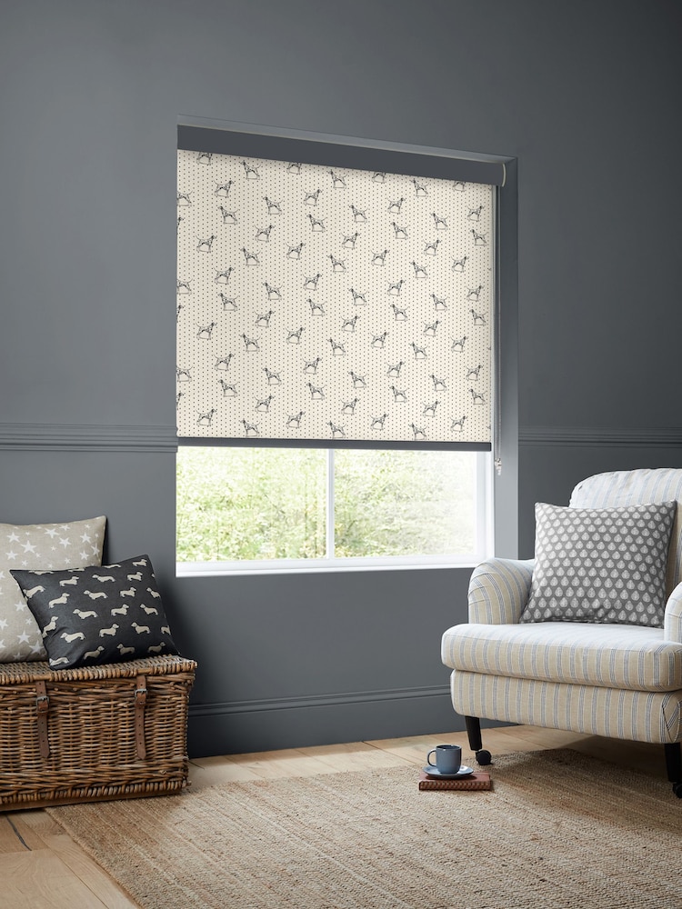 Emily Bond Linen Fred Made to Measure Roller Blinds - Image 2 of 6