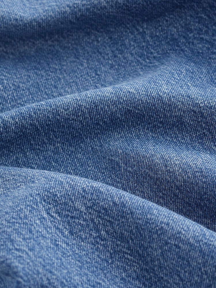 Dark Blue Denim Maxi Skirt - Image 6 of 6