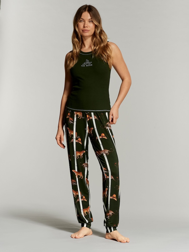 B by Ted Baker Cotton Vest Pyjamas - Image 1 of 7