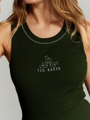 B by Ted Baker Cotton Vest Pyjamas - Image 4 of 7