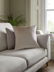 Champagne Gold Collection Luxe Large Standard Plush Velvet Cushion - Image 1 of 1