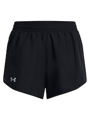 Under Armour Black Fly By 3 Shorts - Image 5 of 6