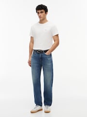 Tommy Jeans Blue Sonny Whiskered Regular Tapered Jeans - Image 2 of 5