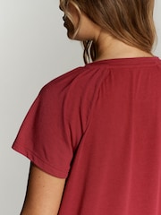 B by Ted Baker Viscose Linen Blend Shorts Pyjama Set - Image 4 of 11