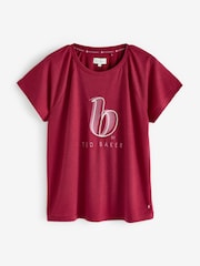 B by Ted Baker Viscose Linen Blend Shorts Pyjama Set - Image 7 of 11