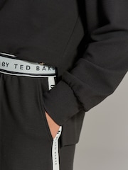 B by Ted Baker Ribbed Wide Leg Joggers - Image 5 of 7