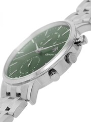 GANT Silver Tone/Green Park Hill Day-Date II Stainless Steel Quartz Watch - Image 2 of 6