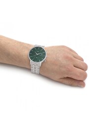 GANT Silver Tone/Green Park Hill Day-Date II Stainless Steel Quartz Watch - Image 6 of 6