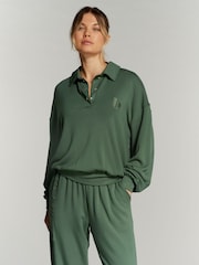 B by Ted Baker – Grünes Lounge-Rugby-Shirt - Bild 2 von 9