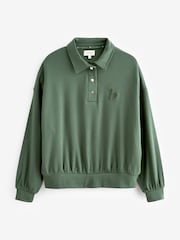 B by Ted Baker – Grünes Lounge-Rugby-Shirt - Bild 7 von 9