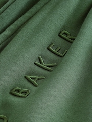 B by Ted Baker Green Viscose Blend Lounge Joggers - Image 6 of 6