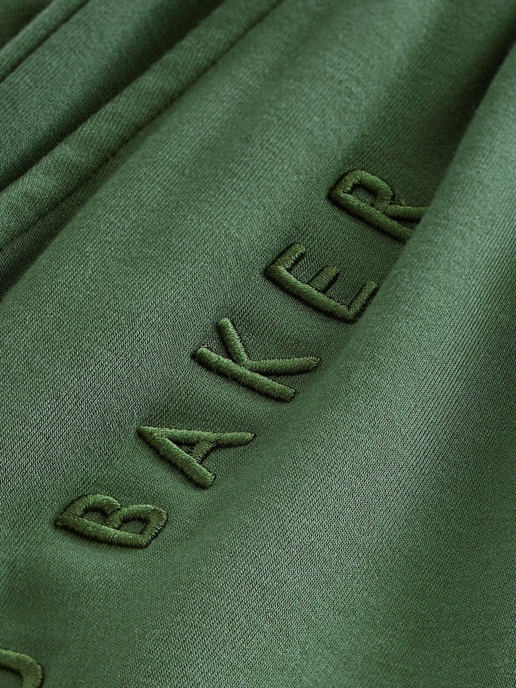 B by Ted Baker Green Viscose Blend Lounge Joggers - Image 6 of 6