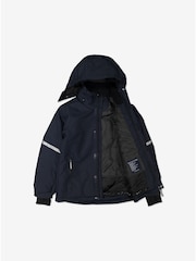 Polarn O. Pyret Blue Waterproof Ski Padded Jacket - Image 3 of 5