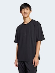 adidas Black Z N E Loose Fit T-Shirt - Image 2 of 6