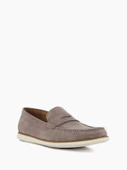 Dune London Grey Berkly Sole Loafers - Image 3 of 6