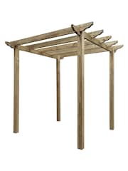 Rowlinson Natural Traditional Pergola - Image 3 of 3