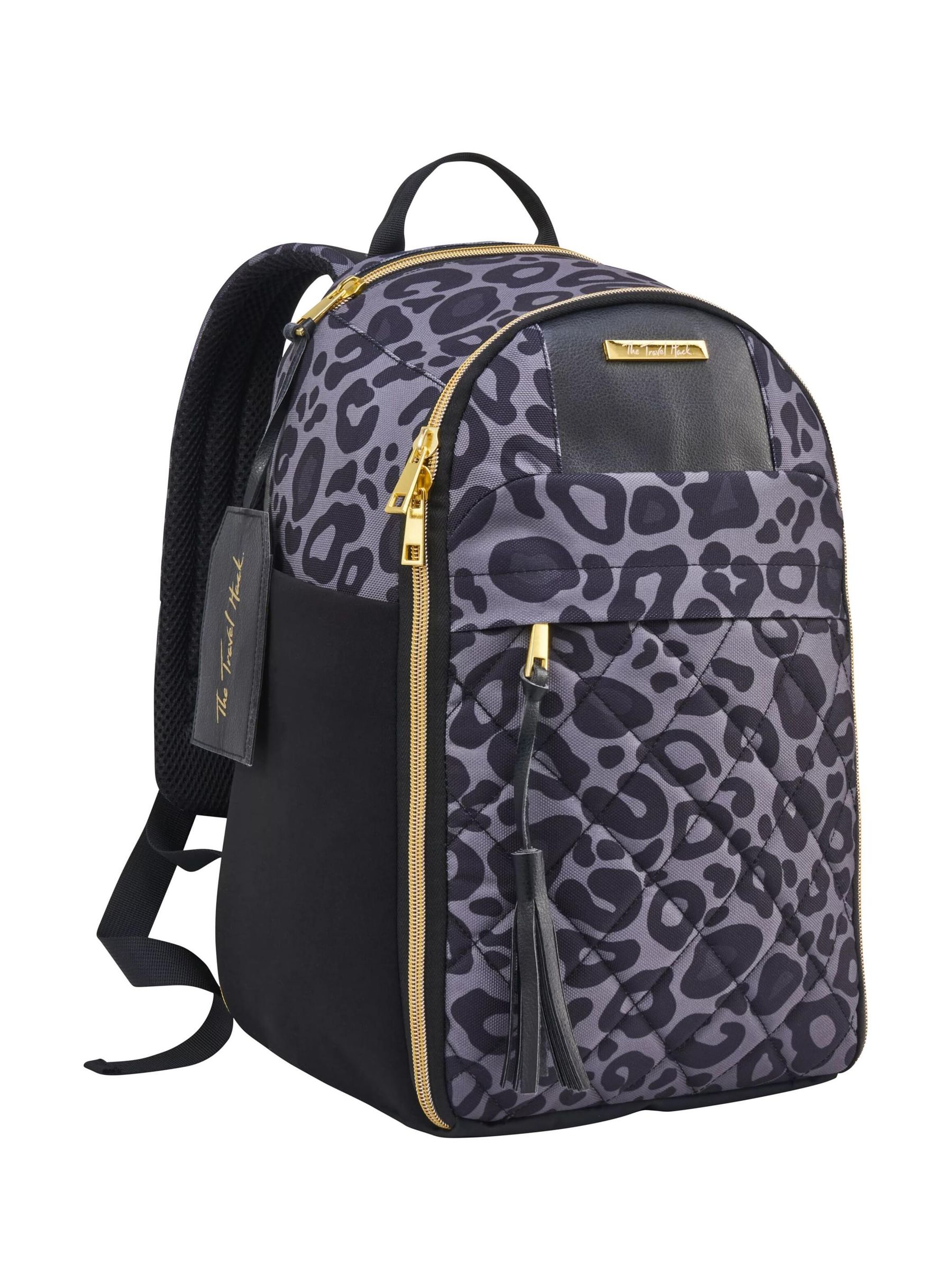 Buy Cabin Max Black Grey Travel Hack 40cm Cabin Backpack from the Next UK online shop