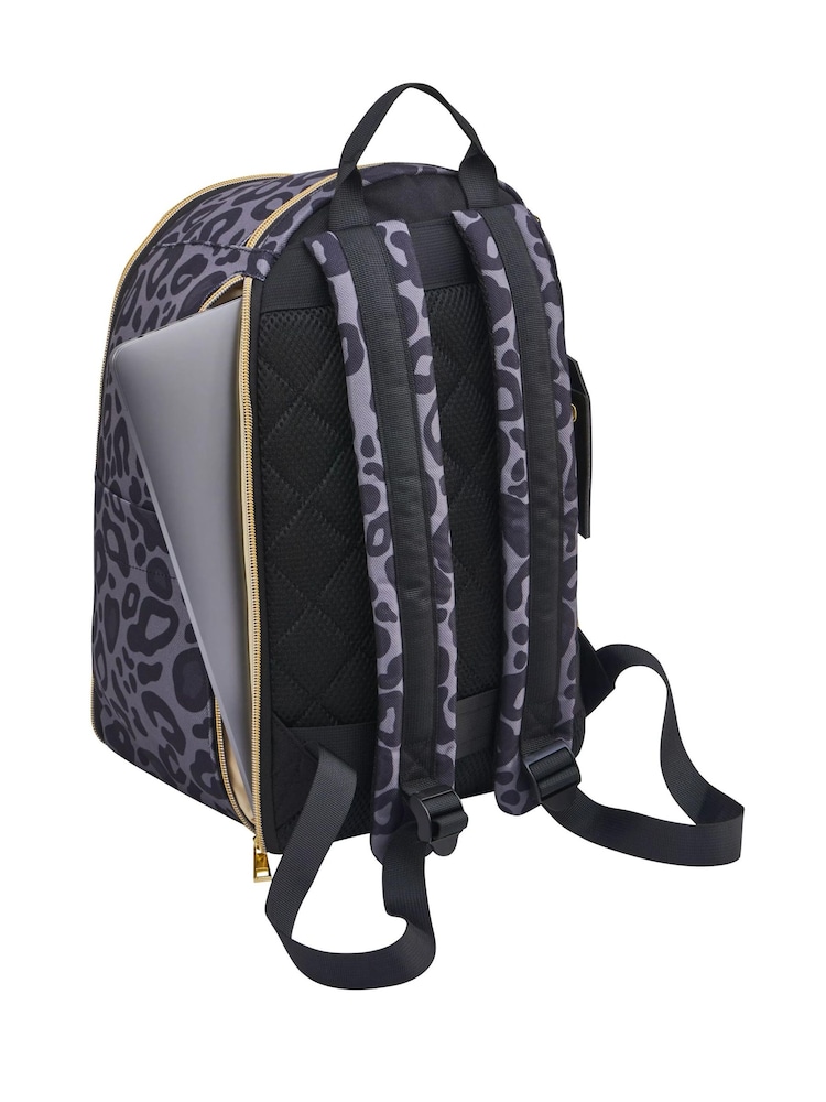 Zwart/grijs - Cabin Max Travel Hack 40cm Backpack - Image 3 of 7