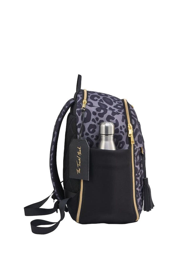 Zwart/grijs - Cabin Max Travel Hack 40cm Backpack - Image 4 of 7
