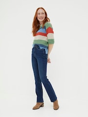 FatFace Blue Brooke Bootcut Jeans - Image 3 of 5