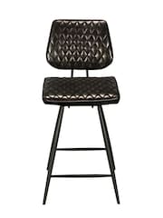Design Décor Tarnished Black Carson Bar Stool - Image 1 of 4