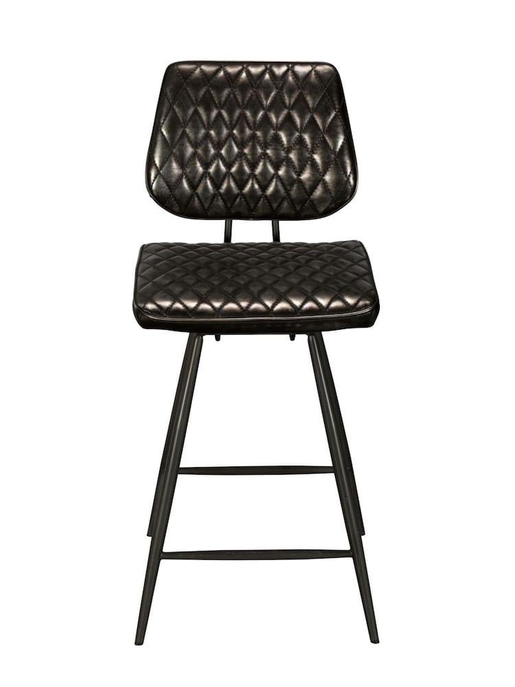 Design Décor Tarnished Black Carson Bar Stool - Image 1 of 4 Design Décor Tarnished Black Carson Bar Stool - Image 1 of 4