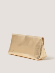 Monsoon Gold Pippa Bow Clutch Bag - Image 2 of 4