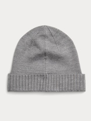 Polo Ralph Lauren Grey Merino Wool Beanie - Image 2 of 2