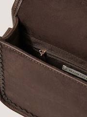 Monsoon Brown Amy Faux Suede Cross-Body Bag - Image 3 of 4
