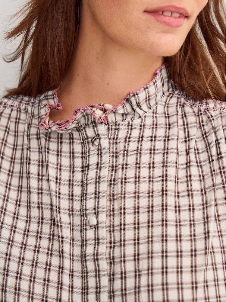 Monsoon Marlo ternet bluse - Billede 2 af 5