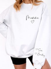 Loveabode Personalised Mama, Mummy, Nana, Nanna or Grandma Sweatshirt - Image 2 of 4
