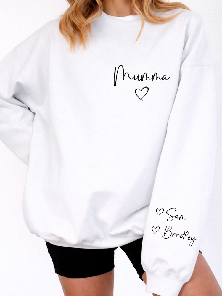 Loveabode Personalised Mama, Mummy, Nana, Nanna or Grandma Sweatshirt - Image 2 of 4