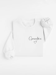Loveabode Personalised Mama, Mummy, Nana, Nanna or Grandma Sweatshirt - Image 3 of 4