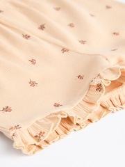 Beige/Cream Baby Shorts 3 Pack - Image 8 of 9