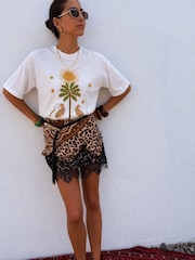 Never Fully Dressed White White Running Wild T-Shirt - Image 3 of 3