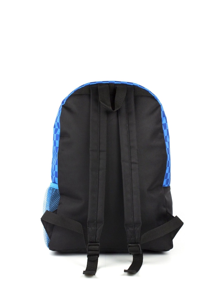 Vanilla Underground Black Sonic Sonic the Hedgehog Boys Checkerboard Pocket Backpack - Image 2 of 3