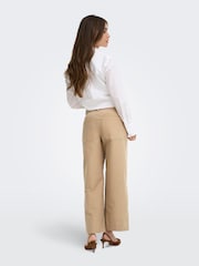 ONLY High Waisted Cropped Chino Trousers - Bild 2 von 6