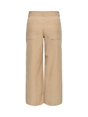 ONLY High Waisted Cropped Chino Trousers - Bild 6 von 6
