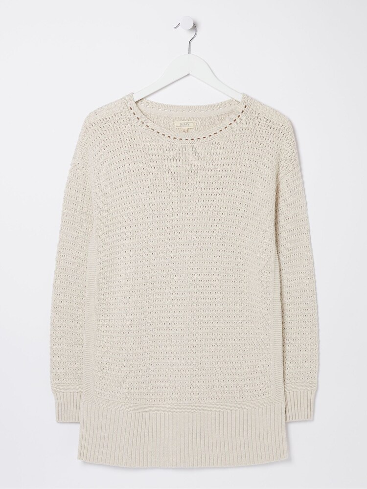 FatFace Natural Tunic Jumper - Image 5 of 5