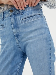 FatFace Blue Fly Flare Jeans - Image 5 of 6