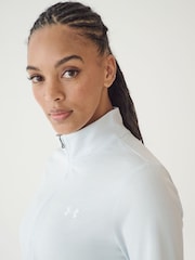 Under Armour Grey Tech Twist 1/2 Zip Sweat Top - Image 4 of 7