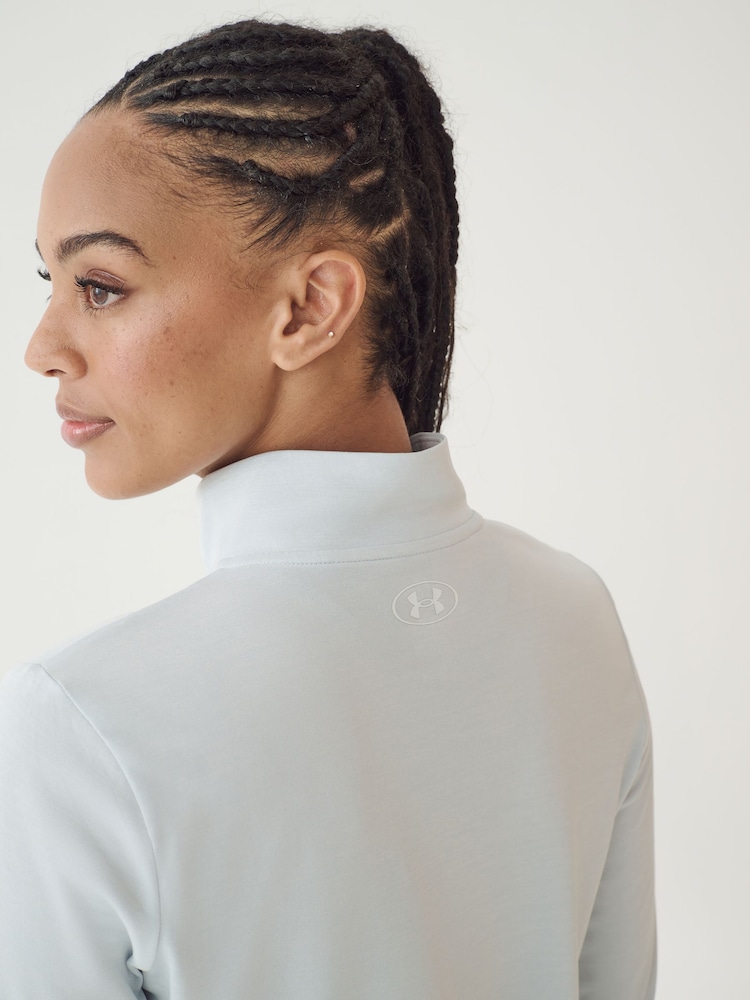Under Armour Grey Tech Twist 1/2 Zip Sweat Top - Image 5 of 7