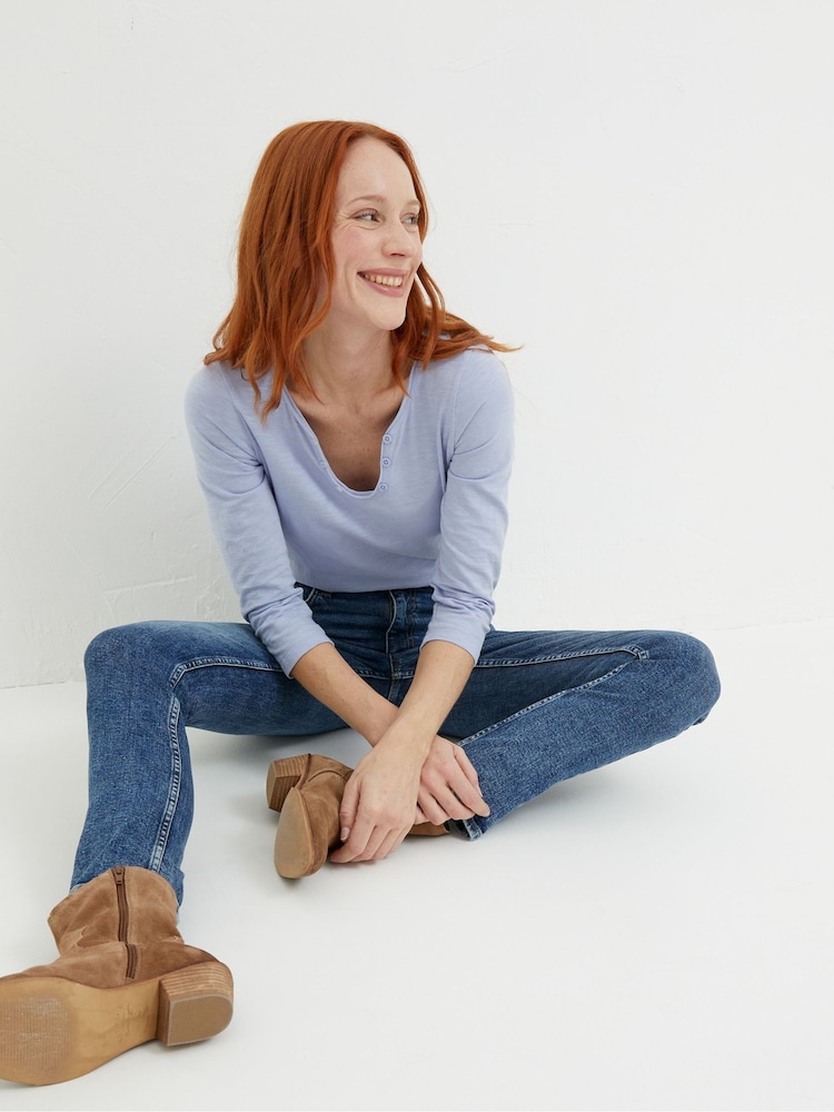 FatFace Sway Blue Slim Jeans - Image 3 of 6