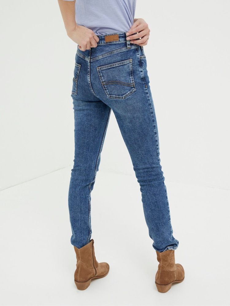 FatFace Sway Blue Slim Jeans - Image 4 of 6