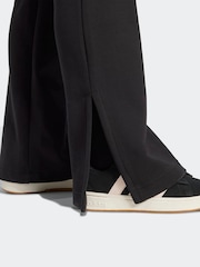 adidas Black Soft Lux Flared Tracksuit Bottoms - Image 6 of 7